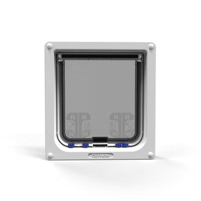 Cat Mate kattenluik groot met vierwegsluiting 50mm wit Cat Mate kattenluik groot met vierwegsluiting 50mm wit