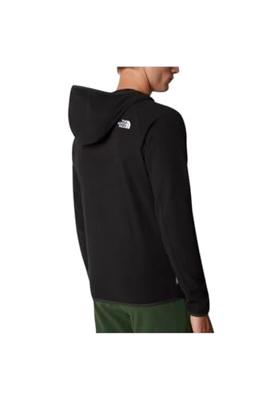 The North Face 100 Glacier Hoodie Fleece Heren TNF Black - NPF S