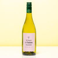 Wijnfles Dankjewel Jij Bent De Liefste - Wit (Sauvignon Blanc) - thumbnail
