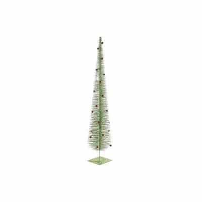 Kerstboom DKD Home Decor Rood Groen Plastic 22 x 22 x 120 cm