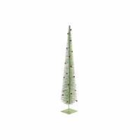 Kerstboom DKD Home Decor Rood Groen Plastic 22 x 22 x 120 cm - thumbnail