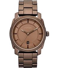 Horlogeband Fossil FS4706 Roestvrij staal (RVS) Bruin 22mm Horlogeband Fossil FS4706 Roestvrij staal (RVS) Bruin 22mm