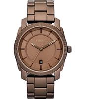 Horlogeband Fossil FS4706 Roestvrij staal (RVS) Bruin 22mm - thumbnail