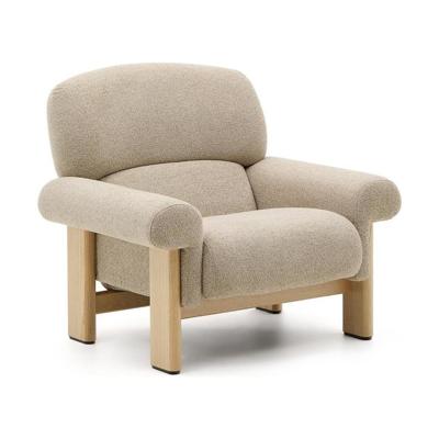 Kave Home Nema fauteuil chenille Beige
