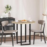 Tafelblad Sonoma eiken 80 x 80 x 1.5 cm Bewerkt hout - thumbnail