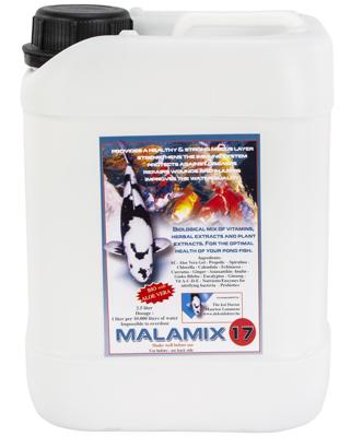 Malamix 17 Vijver Booster 2,5L - Gezondheidsformule van Koi Dokter Maarten Lammens