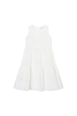 Someone Zomer jurk mouwloos meisjes - ecru - anouk