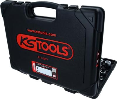 KS Tools 911.0077 911.0077 Dopsleutelset 1/4, 3/8, 1/2