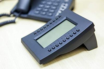 Snom D3 uitbreidingsmodule voor D3xx telefoons, hoge resolutie display met achtergrondverlichting, 18 programmeerbare zelf-labeling en LED-knoppen, plug and play, USB, Zwart, 00004327