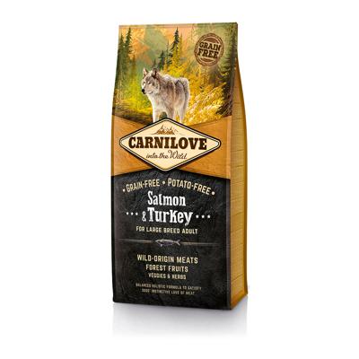 Carnilove Large Adult zalm met kalkoen hondenvoer 12 kg