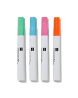 HEMA Whiteboard markers 2mm pastel - 4 stuks - thumbnail