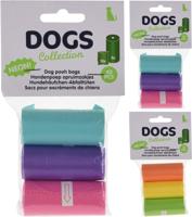 Dogs Collection Hondenpoepzakjes 3 rollen a 15 stuks - thumbnail