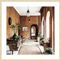 Wanddecoratie Travel Stories 019B 74x74cm - thumbnail