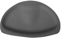 Saqu hoofdsteun bad met antislip 30x20cm Grijs - thumbnail