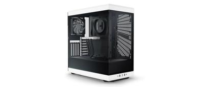 HYTE Hyte Y40 Midi Tower, Tempered Glass - schwarz/weiß Midi-tower Behuizing, Gaming-behuizing Wit