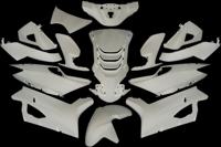 Plaatset 14-delig Edge voor Peugeot Speedfight 4 - glanzend wit - thumbnail