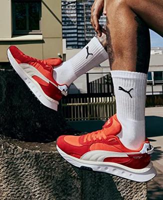 PUMA Sportsokken 6 Pack Zwart PUMA Sportsokken 6 Pack Zwart