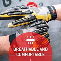 G-FORM handschoen "moab trail" glove moab trail l black/orange - thumbnail