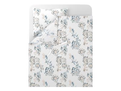 LIVARNO Satijnen dekbedovertrekset 140 x 200 cm (Wit)