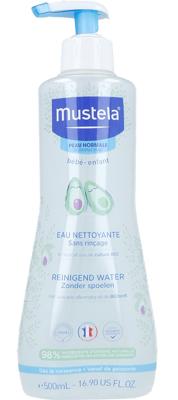 Mustela Baby Reinigend Water Zonder Spoelen 500ml