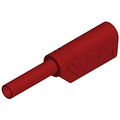 Hirschmann Test & Measurement MST S WS 30 Au Laboratoriumstekker Stekker, recht Stift-Ø: 2 mm Rood 1 stuk(s)