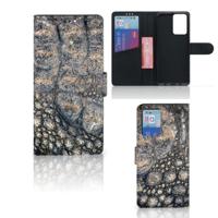 Xiaomi Redmi Note 10 Pro | Telefoonhoesje | Met pasjeshouder | Krokodillenprint - thumbnail