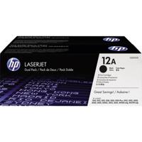 HP Toner 12AD Origineel 2-pack Zwart 4000 bladzijden Q2612AD - thumbnail