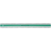 Linex antislip liniaal 30 cm groen/transparant - thumbnail