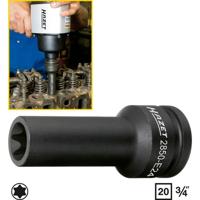 HAZET Krachtdopsleutel 2850-E24 · 3/4 inch (20 mm) vierkant hol · Buiten-TORX®-profiel · SW E24 - thumbnail