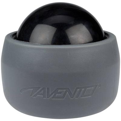Avento Massagebal in Grip-Cup 6 cm grijs Avento Massagebal in Grip-Cup 6 cm grijs