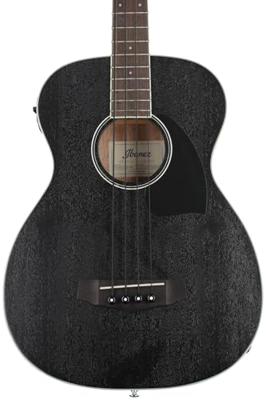 Ibanez PCBE14MH Weathered Black elektrisch-akoestische basgitaar