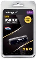 Integral USB stick 3.0, 32 GB, zwart - thumbnail