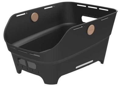 Fietsmand Basil Cento Neo WSL achter 46 x 23 x 14 cm - zwart