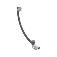 Badoverloopset MAY Incl. Sifon Geborsteld Nickel PVD - thumbnail