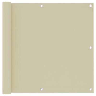 Balkonscherm 90x500 cm oxford stof crme Balkonscherm 90x500 cm oxford stof crme