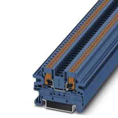 Phoenix Contact 1078962 Doorgangsklem 5.2 mm Push-In-klem Blauw 50 stuk(s) Piece Phoenix Contact 1078962 Doorgangsklem 5.2 mm Push-In-klem Blauw 50 stuk(s) Piece