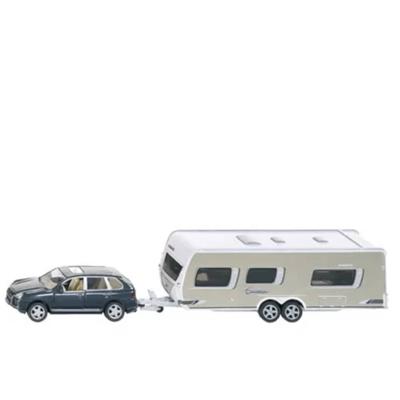 Siku 2542 personenauto met caravan