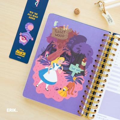 A5 Alice in Wonderland School Dag Agenda 2025-2026 ( aug - juli )