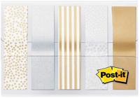 Post-it Index, Metallic Collection, ft 11,9 mm x 43,2mm, 5 x 20 stuks - thumbnail