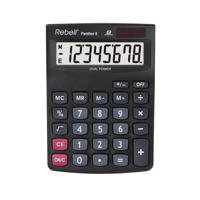 Rebell RE-PANTHER8BX Calculator Panther 8 Zwart - thumbnail