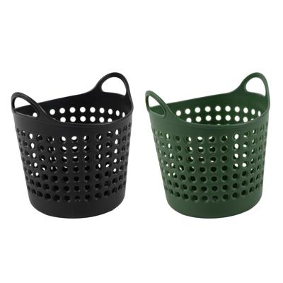 Mandje met handvatten Ø10xH11cm