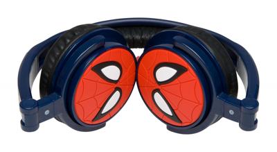LEXIBOOK - SPIDER-MAN - Stereo-audioheadset, beperkte geluidssterkte, opvouwbaar en instelbaar