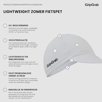 GripGrab lightweight summer - underhelmet cap