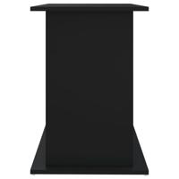 Aquariumstandaard 101x41x58 cm bewerkt hout zwart - thumbnail