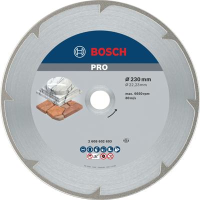 Bosch Accessories 2608602693 Bosch Power Tools Diamanten doorslijpschijf Diameter 230 mm 1 stuk(s)