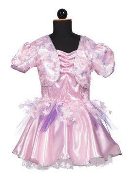 Roze feetje met bloemen