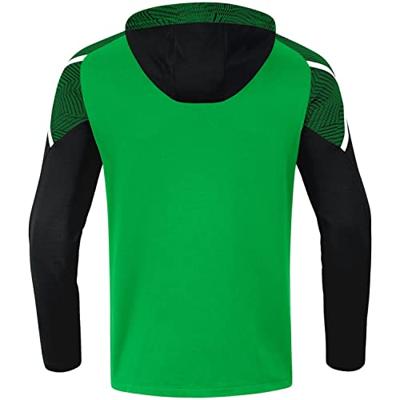 JAKO 6722K Sweater Met Kap Performance Kids - Zachtgroen/Zwart - 164