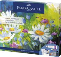 Faber Castell Acrylverfset 18-delig - thumbnail