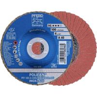 PFERD TOOLS 67654100 PFF 100 A-COOL 40 SG INOX+ALU/16,0 Lamellenschijf Diameter 100 mm Boordiameter 16 mm Aluminium, Non-ferrometaal, RVS 10 stuk(s) - thumbnail