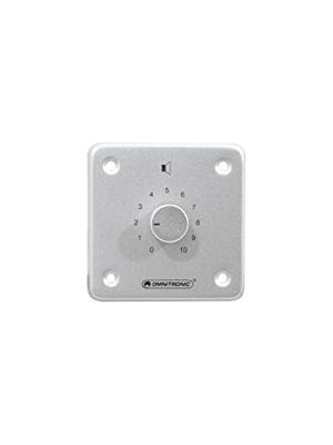 Omnitronic 80711015 Inbouw (in muur of meubel) PA-volumeregelaar mono Zilver